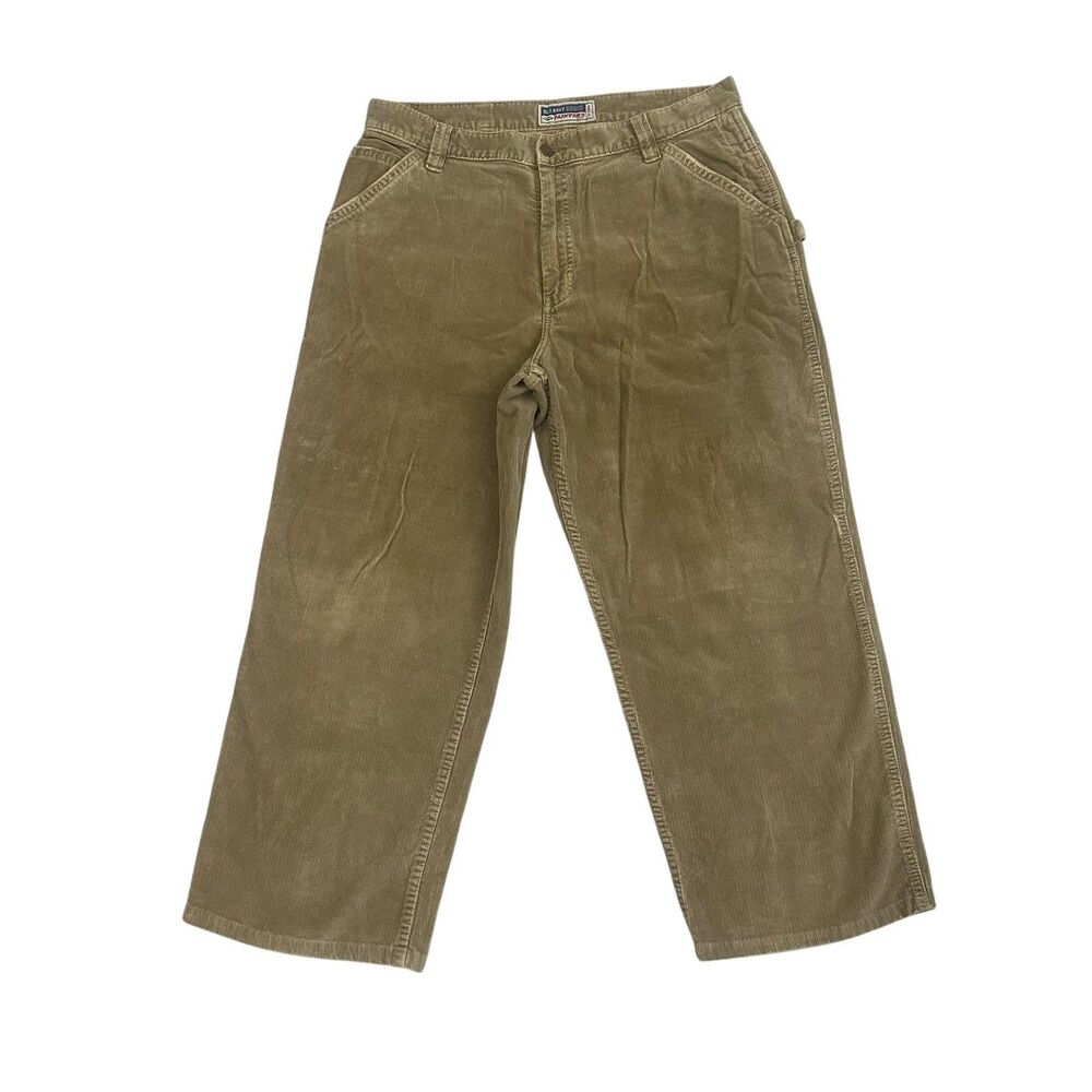 Vintage Old Navy Painter's Pants Mens 36x30 Corduroy Workwear Utility Carpenter